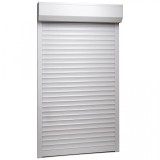 Oblon rulant, alb, 110 x 220 cm, aluminiu, vidaXL