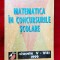 MATEMATICA IN CONCURSURILE SCOLARE CLASELE V- VIII BRANZEI , GOLESTEANU ,