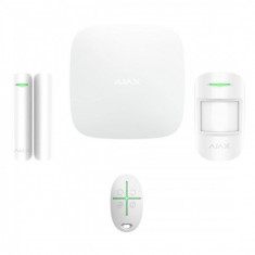 Sistem de alarma basic AJAX Wireless cu detector miscare si detector magnetic pentru usi si ferestre SafetyGuard Surveillance foto