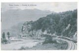 2456 - ALBIOARA, Valcea, Railway Tunnel, Romania - old postcard - used - 1914