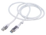 Cablu USB C RJ45 1,5m alb