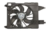 GMV radiator electroventilator Renault Grand Scenic, 2004-2009, motor 1.6, 2.0, benzina, 1.9 dci, diesel, cu AC, 300 W; 380 mm; 2 pini,, SRLine