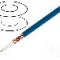 Cablu coaxial, RG59-flex, 1m, ecranat, 75&Omega;, TASKER, RG59 FLEX BLUE