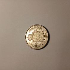 Di.132. Moneda 100 lei 1936 Nichel AUNC