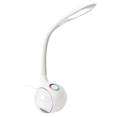 Lampa birou lumina veghe baterie 2400 mah pla foto