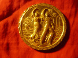 Medalie metal - Concurs de Dans - unifata , d=6cm, Europa