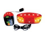 Alarma Bicicleta JY-208B cu Semnalizare LED, 8 Melodii, Antifurt - Accesorii Biciclete
