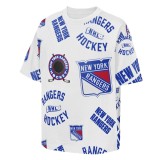 New York Rangers tricou de copii NHL Unstoppable All Over Print Short Sleeve Elevated - 158&ndash;164 cm (12&ndash;14 ani)