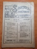 Sanatatea si viata fericita 1-15 ianuarie 1922-revista de medicina populara