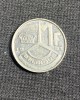 Moneda 1 franc 1991 Belgia, Europa
