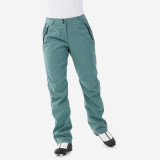 Suprapantalon schi fond 150 Verde Damă