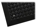 Suport pentru podea ESD COBA EUROPE, 1,2m x 0,9m, 14mm grosime, negru