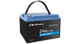 Baterie Qoltec LiFePO4 12.8V | 24Ah | 307.2Wh | BMS | PV, UPS, RV, Barcă