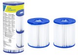 Filtru pentru pompa piscina tip II Bestway, 2 bucati, Lean 17007