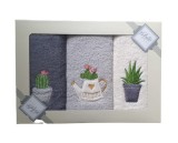 Cumpara ieftin Set de 3 prosoape bucătărie Valentini Bianco KZ300/10