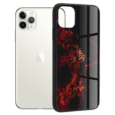 Husa Techsuit iPhone 11 Pro Max - Red Nebula foto