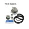Kit distributie + pompa apa Audi A3; Seat Altea, Altea XL, Leon, Toledo III; Skoda Octavia II; VW Eos, Golf Plus V, Golf V, Jetta III Motor 2.0 FSI,