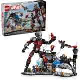 LEGO&reg; Marvel - Batalia plina de actiune din Capitanul America: Razboi civil 76314, 736 piese