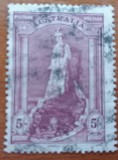 COLONII-BRITAN.-AUSTRALIA-1934=''REGINA EII-val de 5s''-lot 1val--STAMPILATE-Vezi-Scan