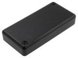 Carcasă universală neagră 40x80x15mm IP54 ABS