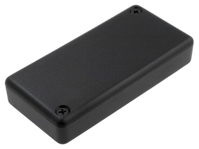 Carcasă universală neagră 40x80x15mm IP54 ABS