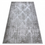 Covor acril VALENCIA 6177 ORNAMENT, vintage gri deschis / gri inchis, 80x150 cm