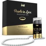 Intt Massage &amp; Oral Sex-Pearls in Love cu Colier de Perle si Gel
