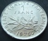 Moneda 1 FRANC - FRANTA, anul 1975 *cod 1712 A, Europa