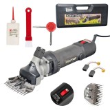 Cumpara ieftin Masina de tuns oi 1500w, 2800rpm, 77mm latime, 6 trepte, turatie variabila, carbuni de rezerva KRAFTNER KF-1542