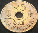 Cumpara ieftin Moneda 25 ORE - DANEMARCA, anul 1968 * cod 1465, Europa