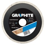 Disc diamantat continuu 115 mm pentru placi ceramice, gresie si marmura Graphite