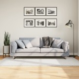 vidaXL Covor &bdquo;OVIEDO&rdquo;, fire scurte, crem, 100x200 cm