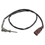Senzor temperatura gaze ardere motor 2.0tdi Vw Tiguan, Touran; Audi Q3; Skoda Kodiaq; Seat Tarraco 2015-, In Fata Dpf, cablu 640mm, 04L906088DN