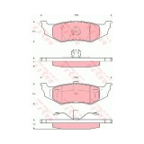 Set placute frana Trw GDB4119, parte montare : Punte spate