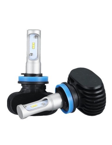 Set 2 leduri H11 CSP Canbus, Putere 25W, luminozitate 4000 Lm, 12v-24v