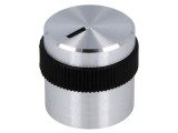 Buton Rotativ Aluminiu Plastic 4mm