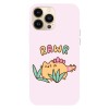 Husa compatibila cu Apple iPhone 14 Pro Max, Viceversa, model Rawr Pusheen , Silicon, TPU, Transparent, Carcasa