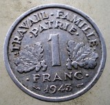 1.174 FRANTA VICHY WWII 1 FRANC 1943