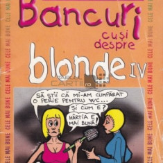 Cele mai bune bancuri cu și despre blonde ( IV )