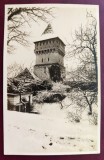 Sibiu vechiu - Turnul Harteneck - 1930 ? - tip fotografie, necirculata, Foto E. Fischer