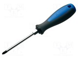 Şurubelniţă UNIOR Phillips PH3 cu cheie, lamă 150mm, m&acirc;ner tricomponent