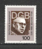 Germania.1994 100 ani nastere W.Richter-presedinte de sindicat MG.845