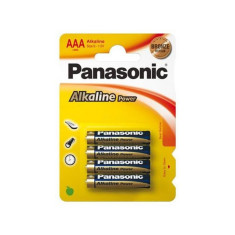 Baterii Panasonic LR03 AAA Alkaline Power, pret pe blister de 4 bucati