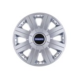 Set 4 capace roti Cosmos cromat R15, pentru gama auto Volvo, Autohelix MSA