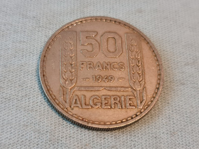 Algeria -50 francs 1949. foto