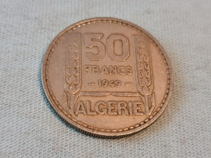 Algeria -50 francs 1949.