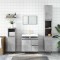 vidaXL Dulap de baie, gri beton, 65x33x60 cm, lemn prelucrat 831600