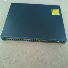 Switch Cisco 3560 Series PoE-48 Switch WS-C3560-48PS-S V04