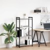 VidaXL Bibliotecă sonoma gri 60 x 30 x 118 cm Lemn compozit 868392