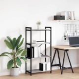 VidaXL Bibliotecă sonoma gri 60 x 30 x 118 cm Lemn compozit